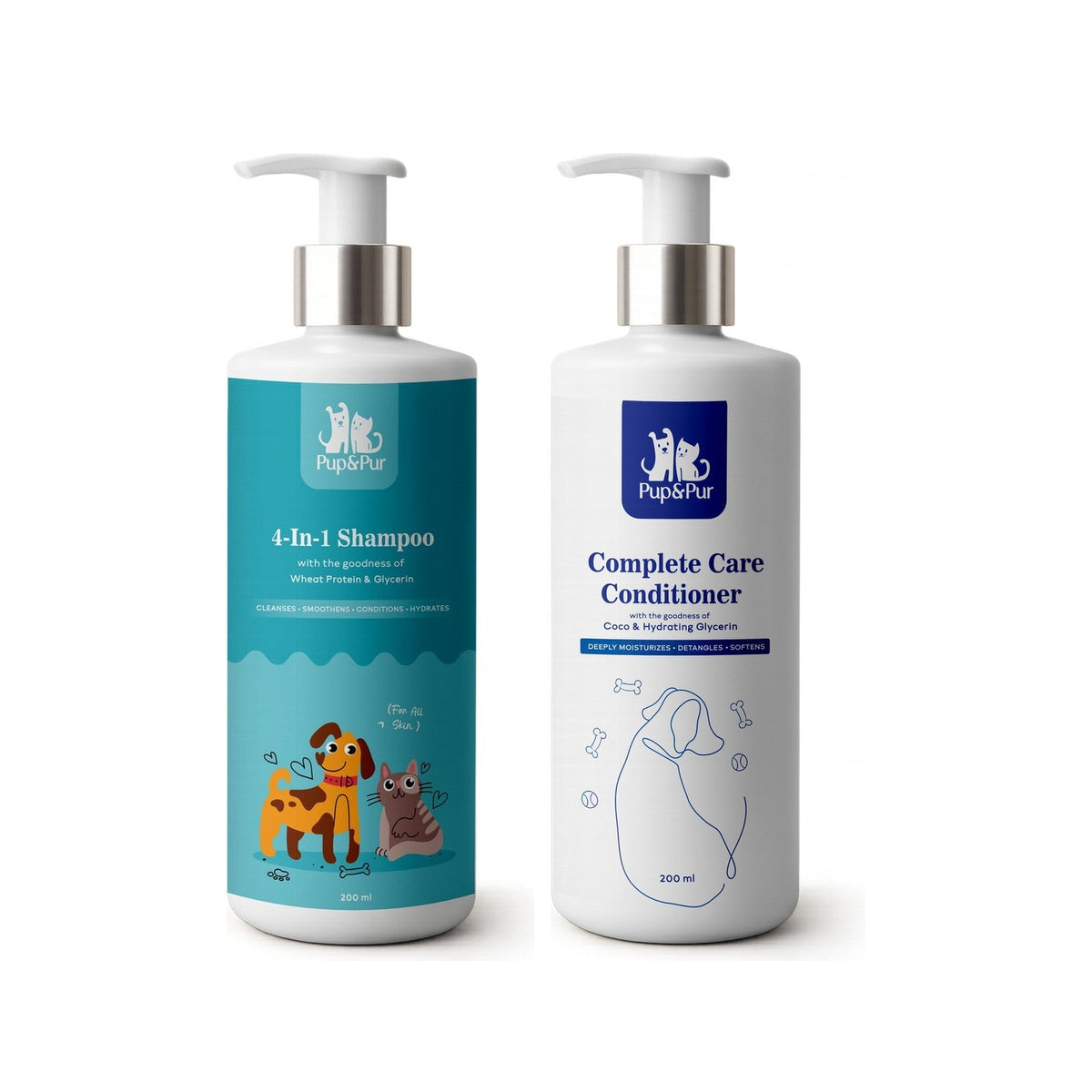 Everyday Shine Kit: 4-in-1 Shampoo and Complete Care Conditioner 200 ml