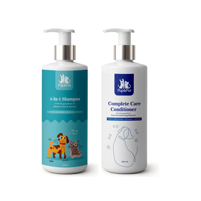 Everyday Shine Kit: 4-in-1 Shampoo and Complete Care Conditioner 200 ml