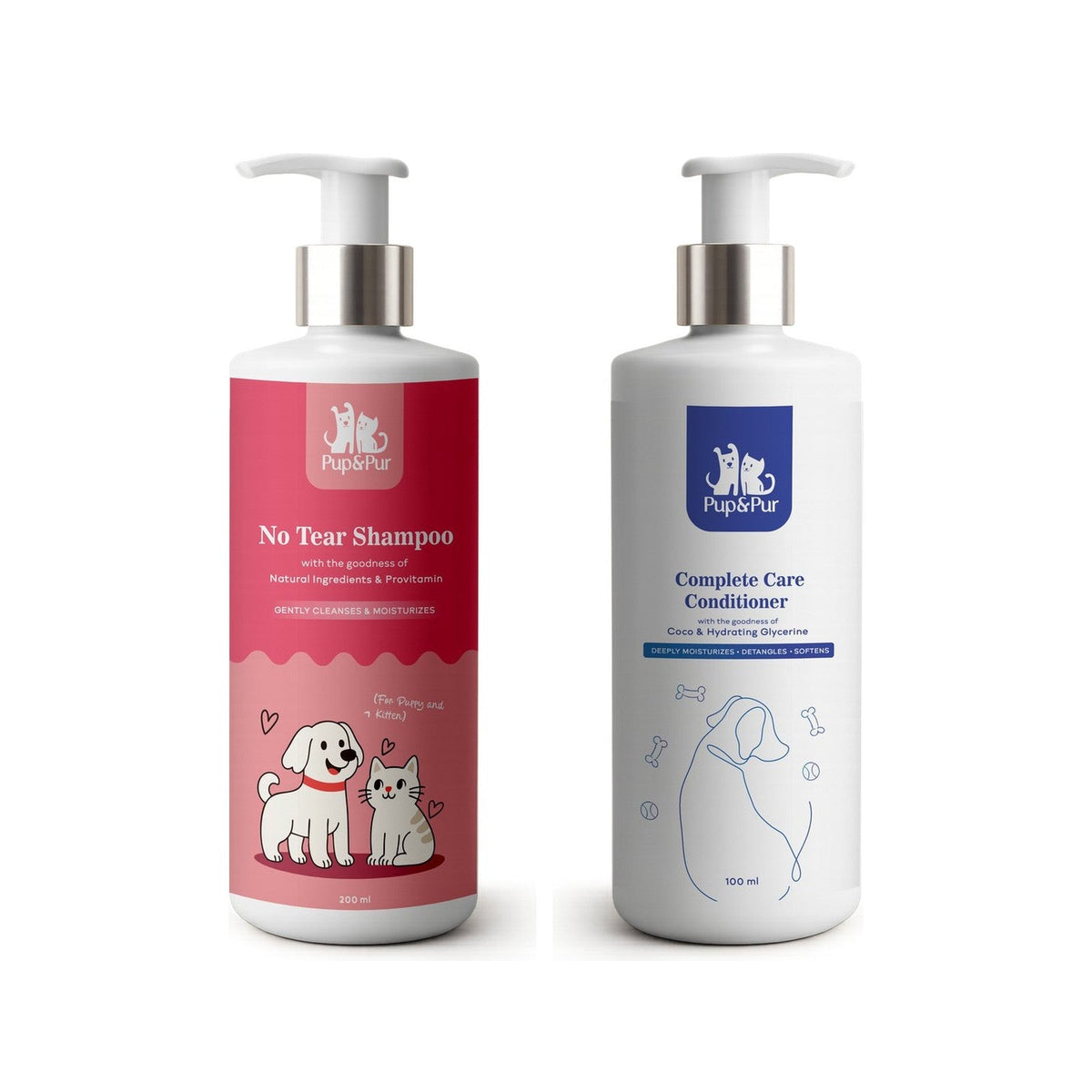 First Bath Kit: No Tear Shampoo and Complete Care Conditioner