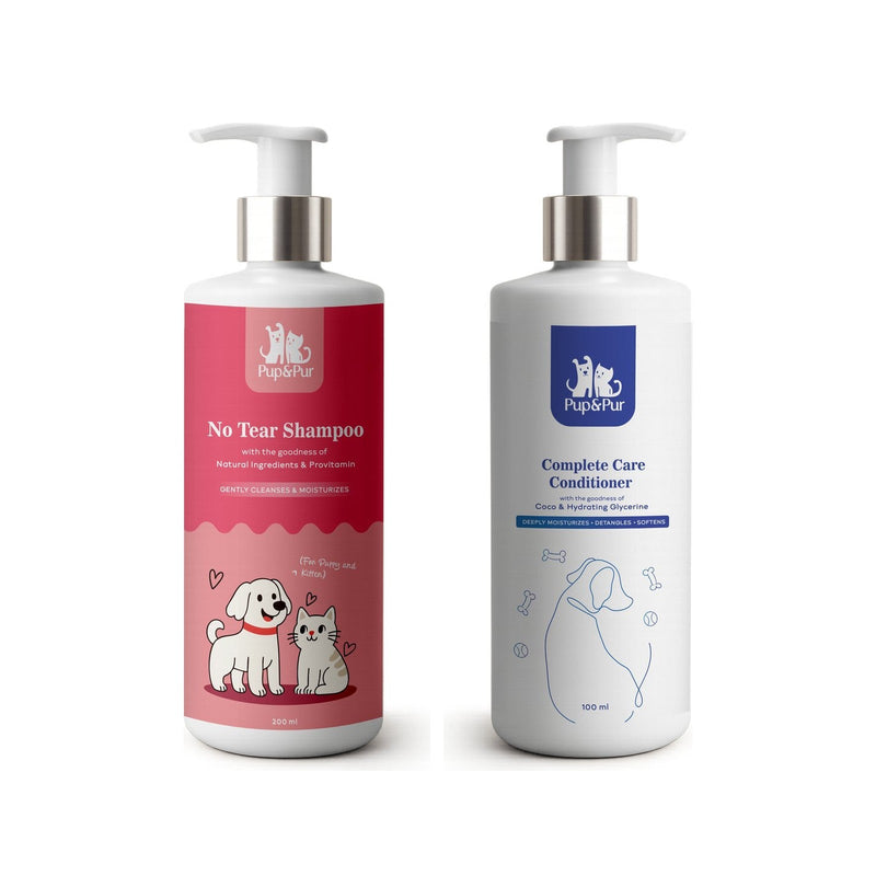 First Bath Kit: No Tear Shampoo and Complete Care Conditioner