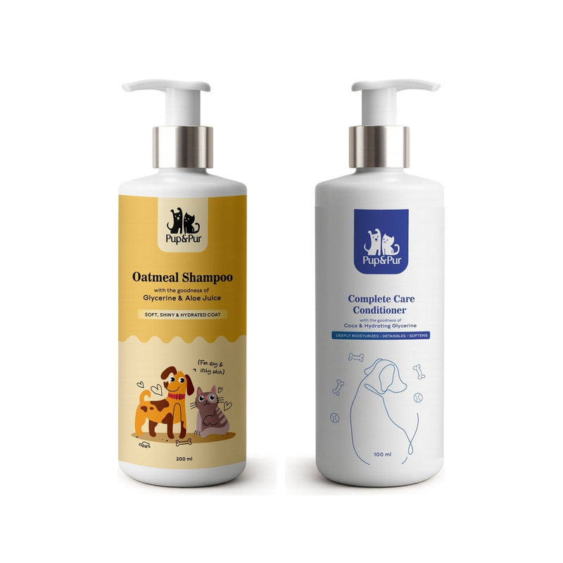 Itch Relief Kit: Oatmeal Shampoo and Complete Care Conditioner